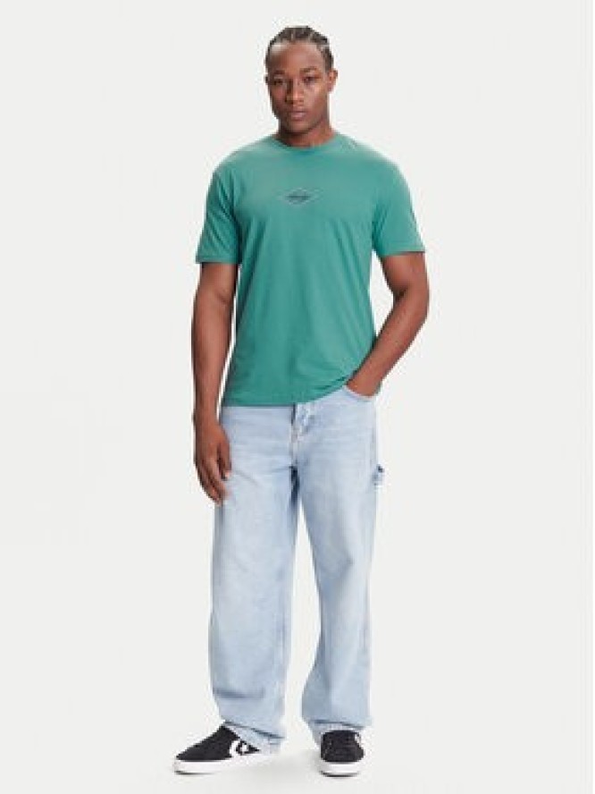 Quiksilver T-Shirt Ev Swell Ovation Ss EQYZT08187 Zielony Comfort Fit