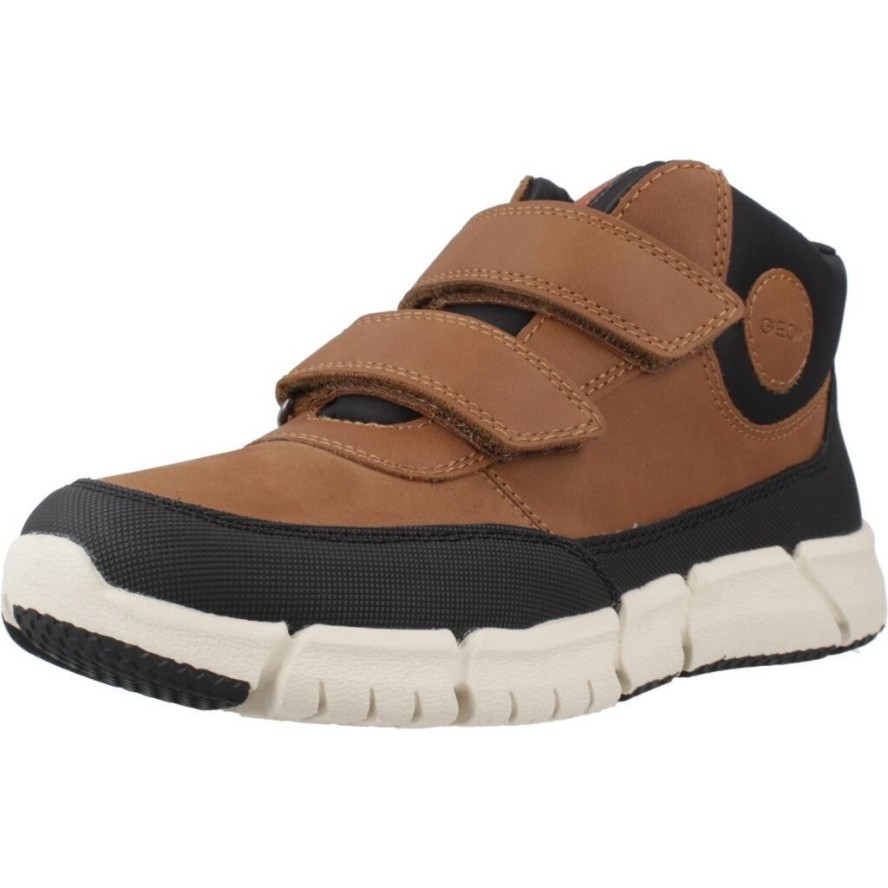 Buty GEOX J FLEXYPER BOY Brązowy