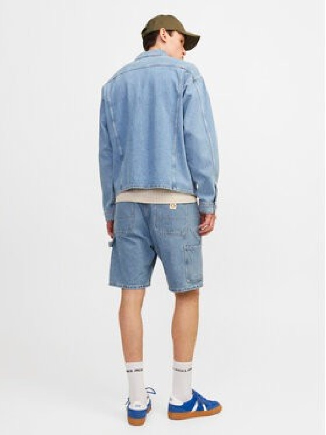 Jack & Jones Szorty jeansowe Jjitony 12252719 Niebieski Loose Fit