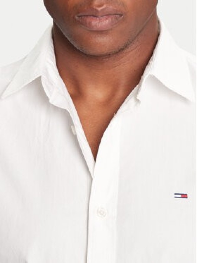 Tommy Jeans Koszula DM0DM22026 Biały Regular Fit