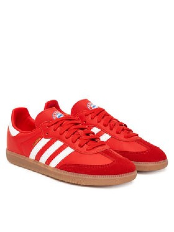 adidas Sneakersy Samba FC Bayern JQ4039 Czerwony