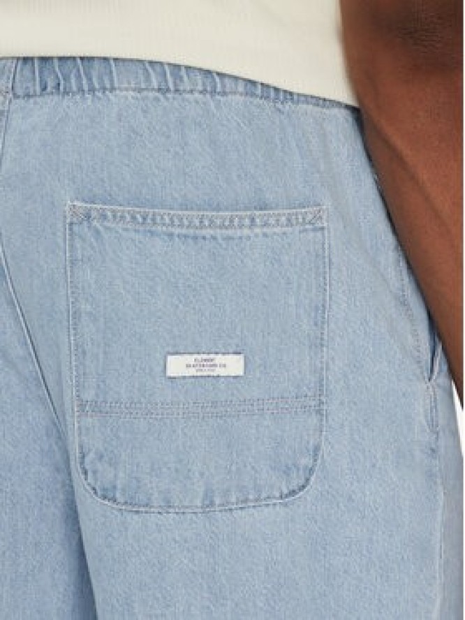 Element Szorty jeansowe Chillin ELYDS00103 Błękitny Relaxed Fit