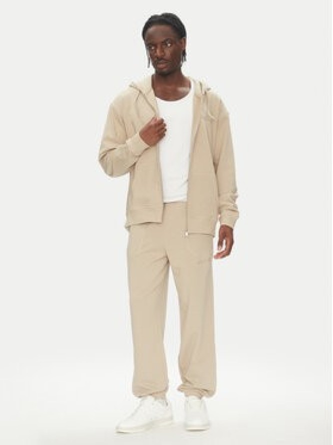 Guess Bluza U5RQ02 KCO31 Beżowy Regular Fit