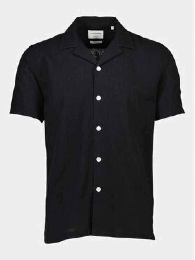 Lindbergh Koszula 30-203319 Czarny Relaxed Fit