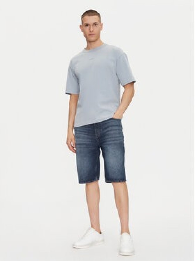 HUGO Szorty jeansowe Skate 50534641 Granatowy Straight Fit