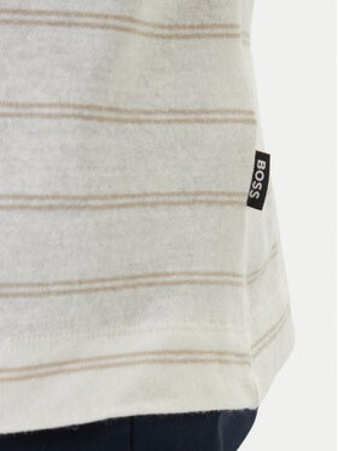 BOSS T-Shirt H-Taut 235 50559166 Écru Regular Fit