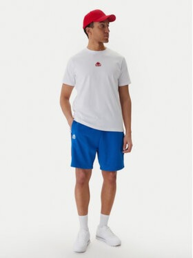 Kappa T-Shirt 382J2QW Biały Regular Fit