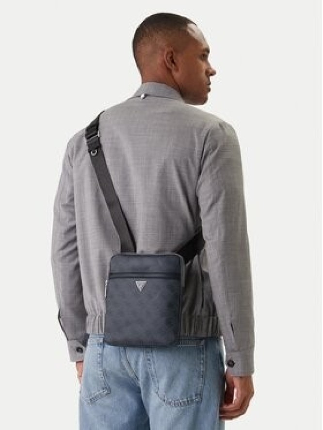 Guess Saszetka Vezzola Smart Crossbody Flat HMEVZL P2223 Czarny