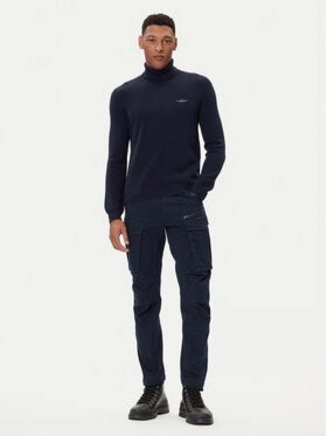 Aeronautica Militare Golf 252MA1583UL00903 Granatowy Regular Fit