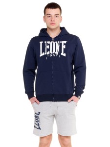 Leone 1947 Apparel Bluzy z kapturem męskie zapinane na zamek