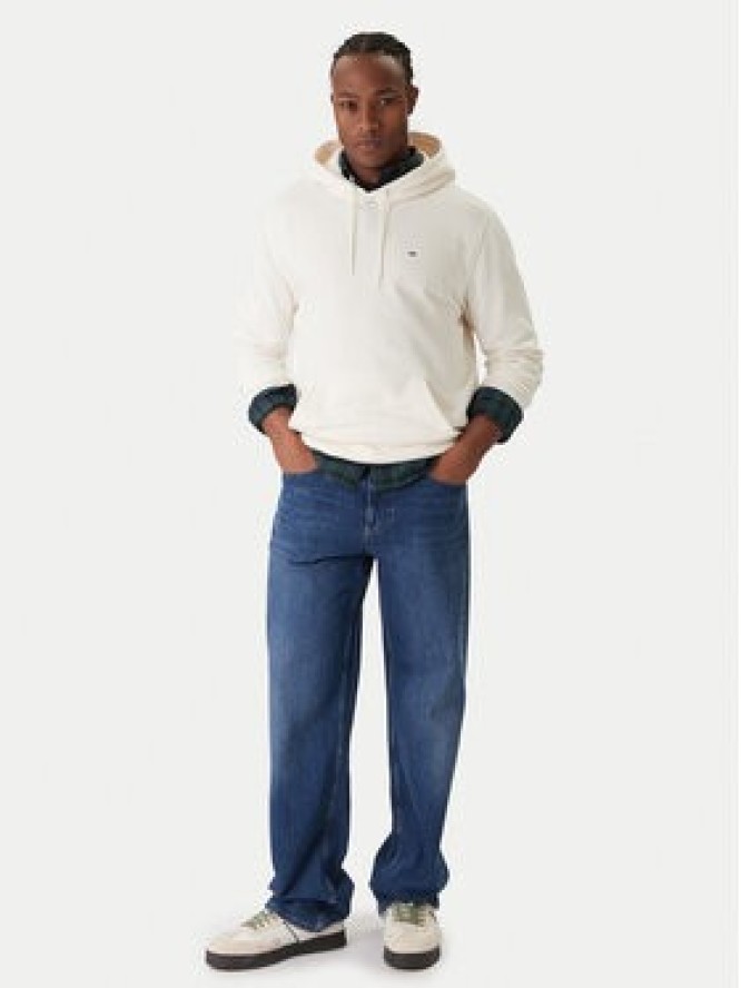 Tommy Jeans Bluza DM0DM20742 Écru Regular Fit