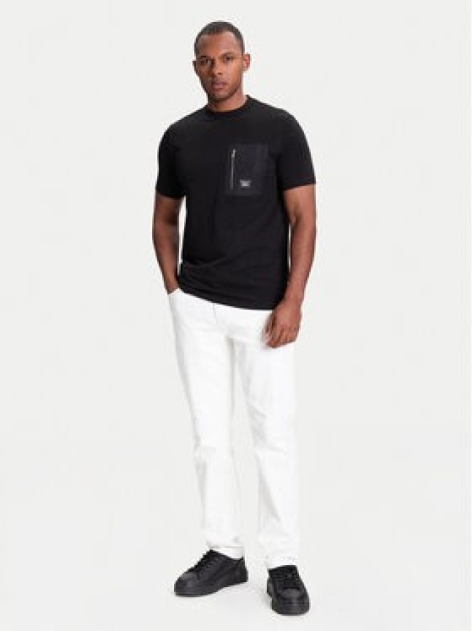 KARL LAGERFELD T-Shirt 755046 553235 Czarny Regular Fit
