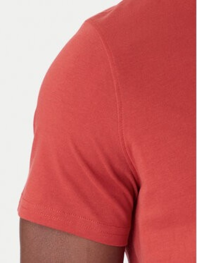 Tommy Jeans T-Shirt DM0DM04411 Czerwony Slim Fit