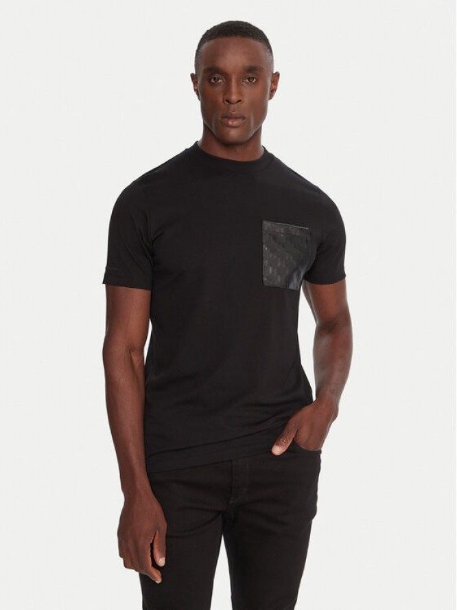 KARL LAGERFELD T-Shirt 755047 554225 Czarny Regular Fit