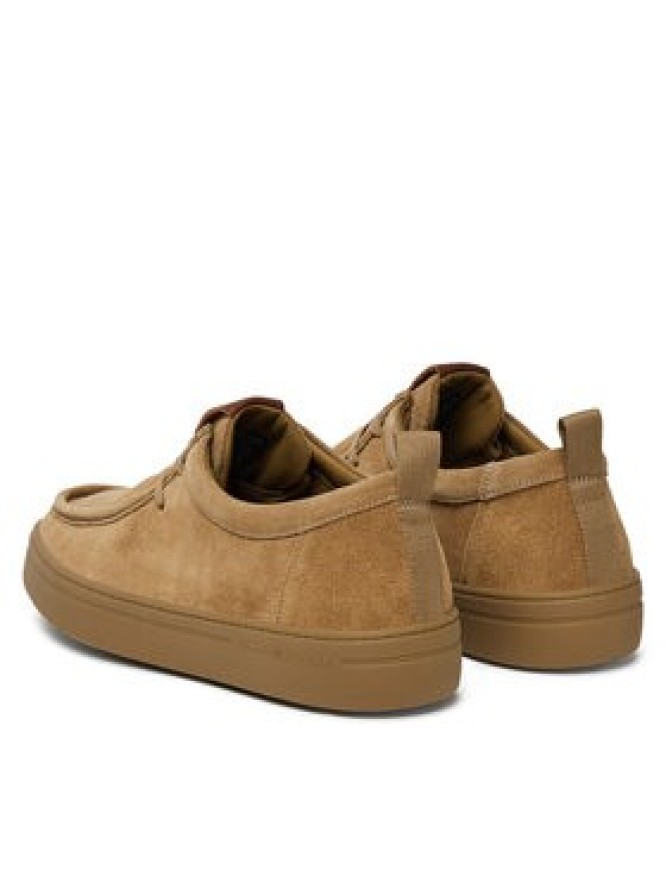 Tommy Hilfiger Półbuty Modern Light Suede Moc Toe Shoe FM0FM05501 Brązowy