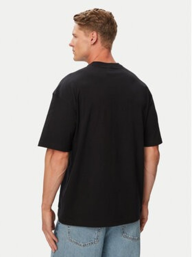 Karl Lagerfeld Jeans T-Shirt B3M17034 Czarny Relaxed Fit