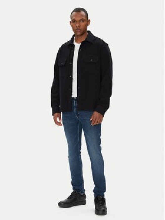 Calvin Klein Jeans Jeansy LV04RB720G Granatowy Skinny Fit