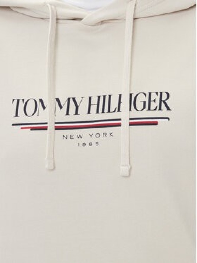 Tommy Hilfiger Bluza Brand Love MW0MW40534 Beżowy Regular Fit