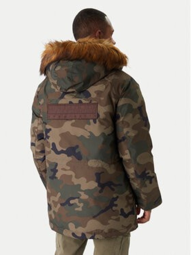 Napapijri Kurtka zimowa Epoch NP0A4GM9 Zielony Regular Fit