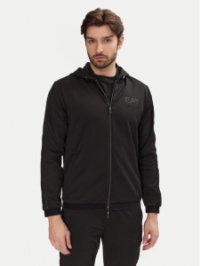 EA7 Emporio Armani Bluza 7M000308 AF13526 UC001 Czarny Regular Fit