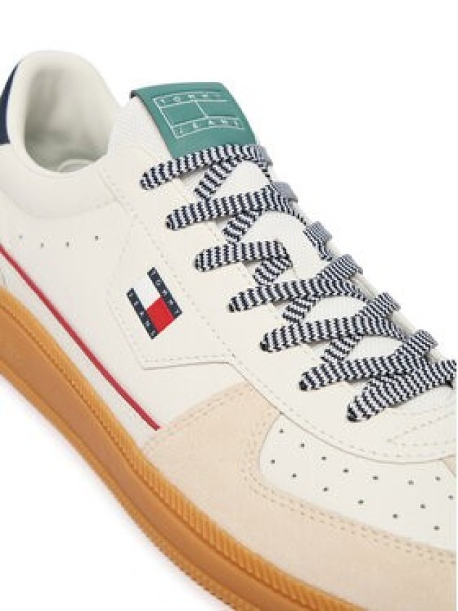 Tommy Jeans Sneakersy The Greenwich Edge Leather EM0EM01731 Biały