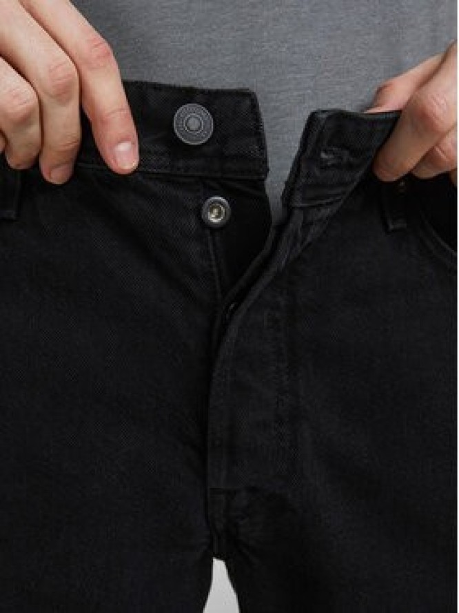Jack & Jones Jeansy Chris 12168656 Czarny Relaxed Fit