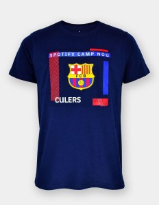 FC Barcelona t-shirt męski granatowy