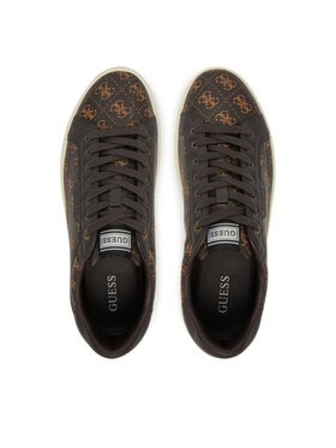 Guess Sneakersy FMJVIC ELE12 Brązowy
