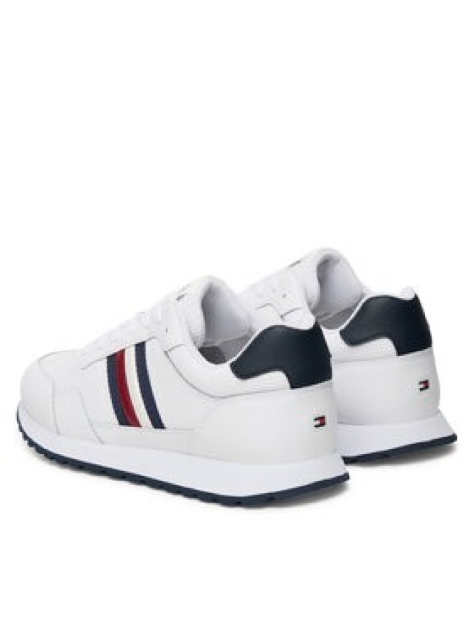 Tommy Hilfiger Sneakersy New Runner Eva Stripes FM0FM05637 Biały