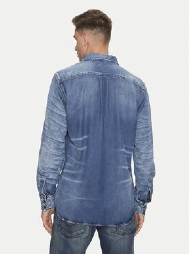 Replay Koszula jeansowa M4074 .000.624 72A Niebieski Regular Fit