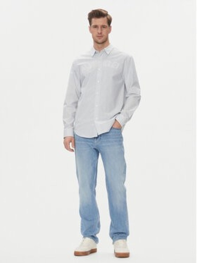 Calvin Klein Jeans Koszula LV04RB119G Niebieski Regular Fit