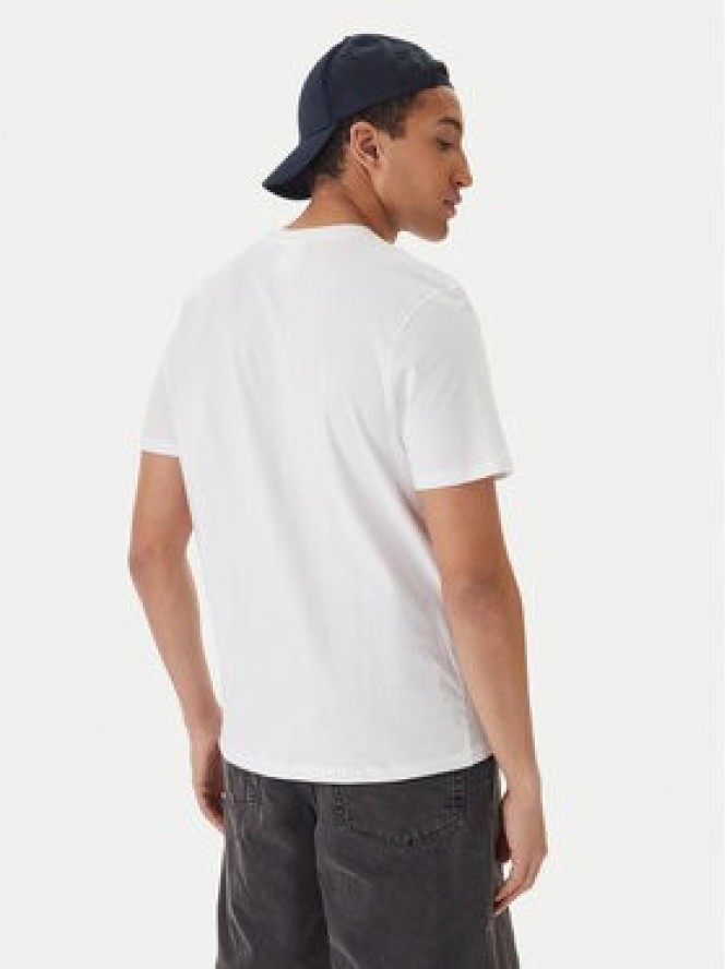 Reebok T-Shirt Finn RK25570CCM Biały Regular Fit