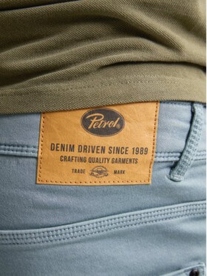 Petrol Industries Szorty jeansowe M-ROS-SHO005 Błękitny Slim Fit