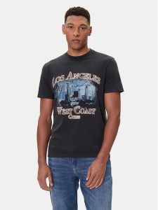 Guess T-Shirt M5BI02 K8FQ4 Czarny Regular Fit