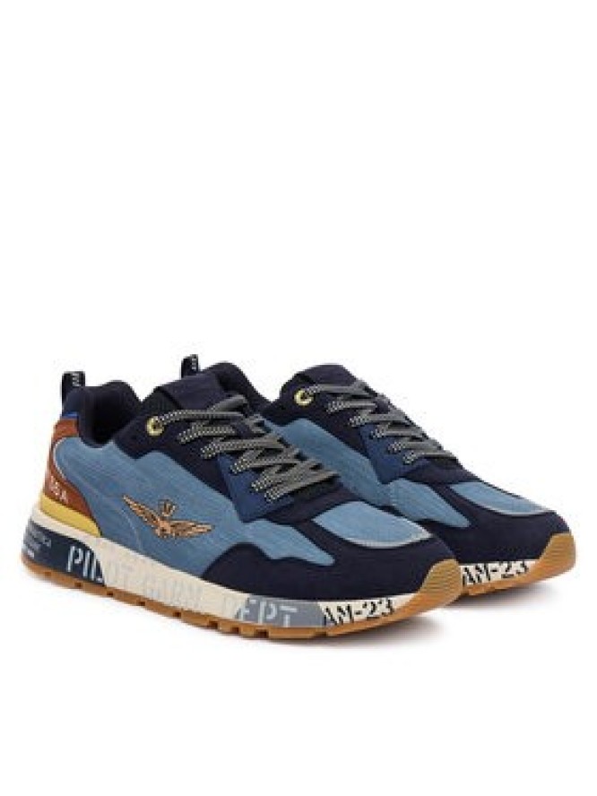 Aeronautica Militare Sneakersy 252SC0276UCT03380 Granatowy