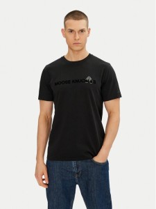 Moose Knuckles T-Shirt Conway M15MT760 Czarny Regular Fit