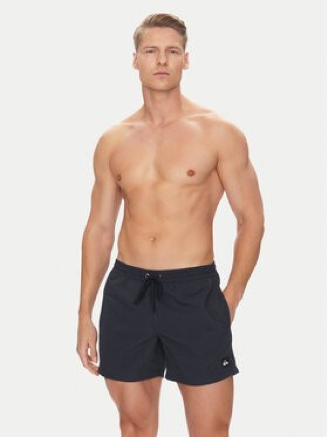 Quiksilver Szorty kąpielowe Everyday Solid Volley EQYJV04120 Granatowy Regular Fit