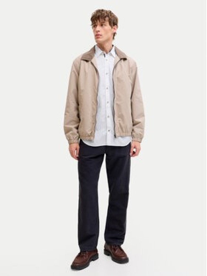 Jack & Jones Koszula Henry 12289197 Biały Regular Fit