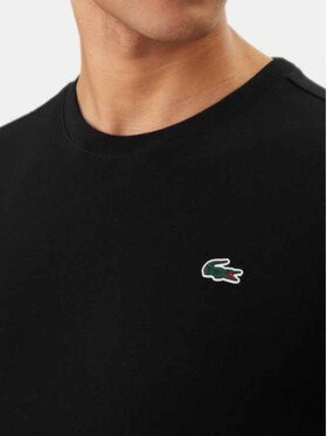 Lacoste T-Shirt TH0003 Czarny Regular Fit