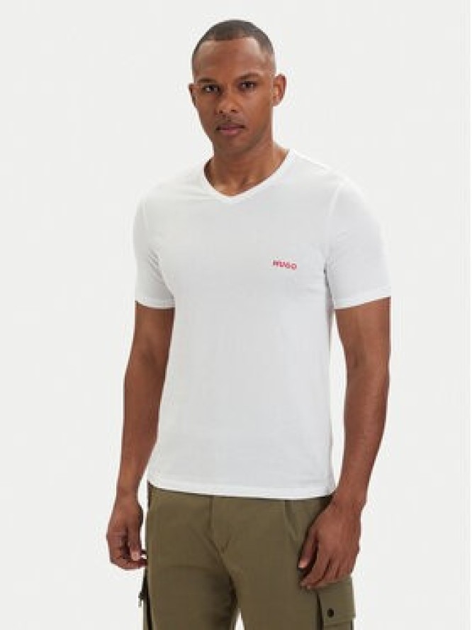 HUGO Komplet t-shirtów 50566316 Biały Regular Fit