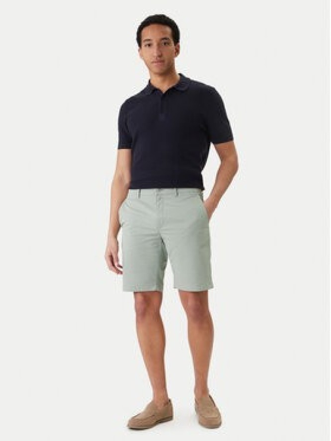 Tommy Hilfiger Szorty materiałowe Denton 9.5 MW0MW42351 Zielony Slim Fit