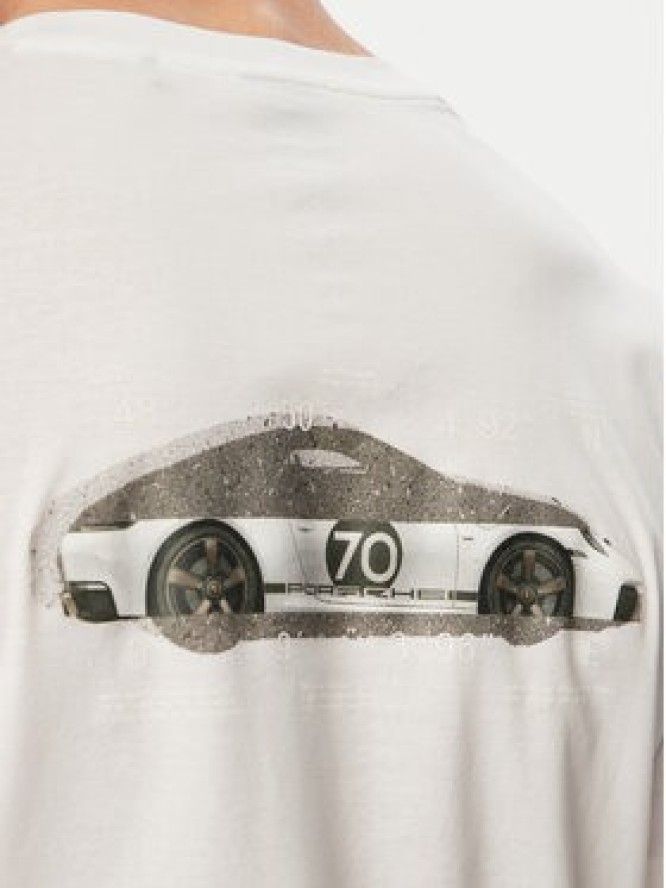 BOSS T-Shirt TS_PS Spirit70 Car 50561856 Biały Regular Fit