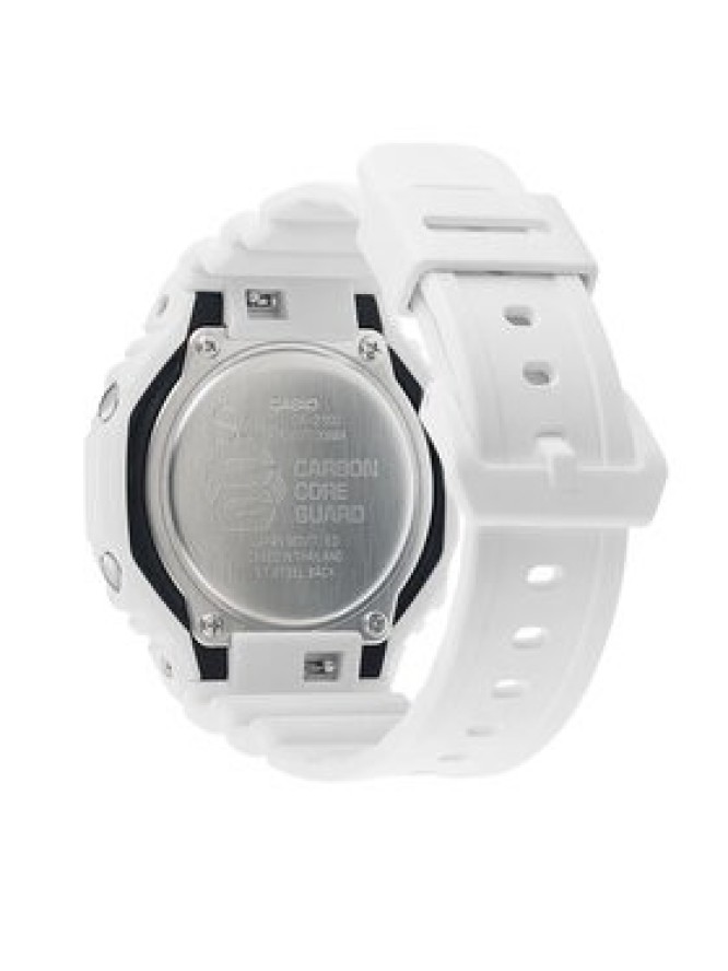G-Shock Zegarek GA-2100-7AER Biały