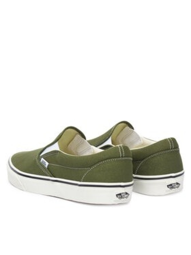 Vans Tenisówki Classic Slip-On VN000Z7AGRK1 Zielony