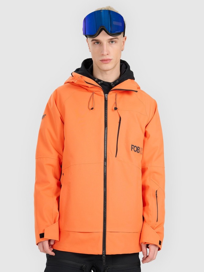 4F Kurtka snowboardowa membrana 15000 męska - pomarańczowa XXL