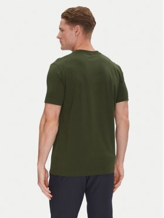 BOSS T-Shirt 50506373 Zielony Regular Fit