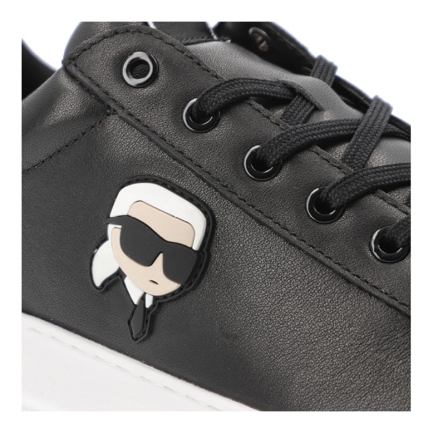 Czarne Sneakersy Karl Lagerfeld Modne Obuwie Męskie Premium