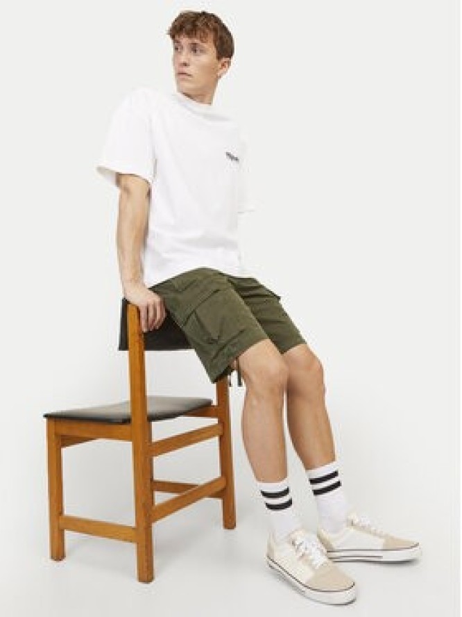 Jack & Jones Szorty materiałowe Cole 12253122 Zielony Loose Fit