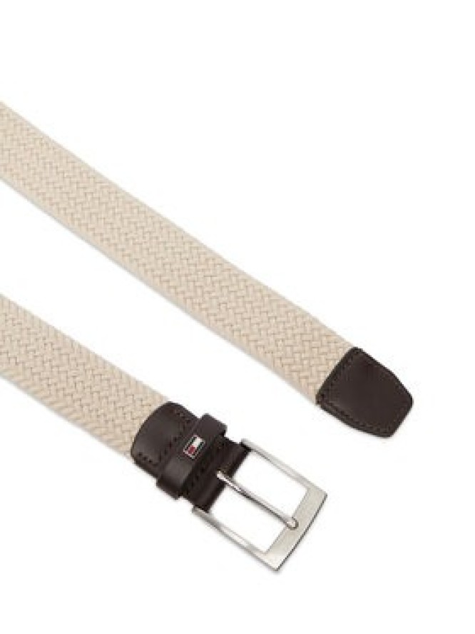 Tommy Hilfiger Pasek Męski Adan 3.5 Elastic AM0AM13824 Beżowy