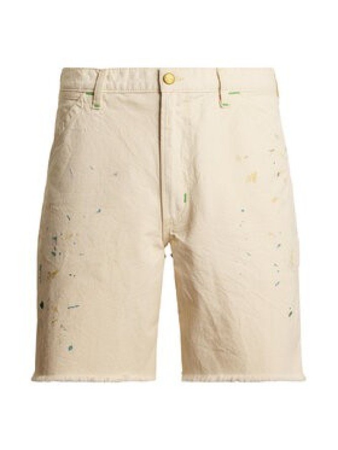 Polo Ralph Lauren Szorty materiałowe 710963172001 Biały Relaxed Fit
